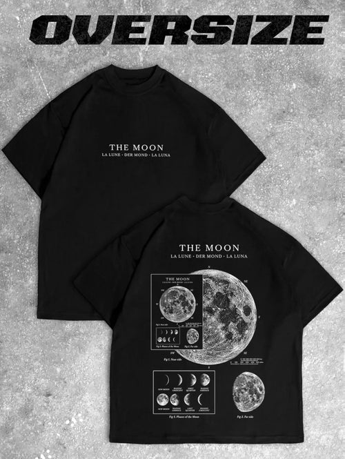 T-shirts oversize THE MOON